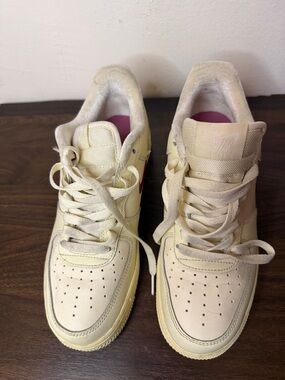 Nike Air Force 1 Low 'Jewel' - Sail & Fireberry Pink